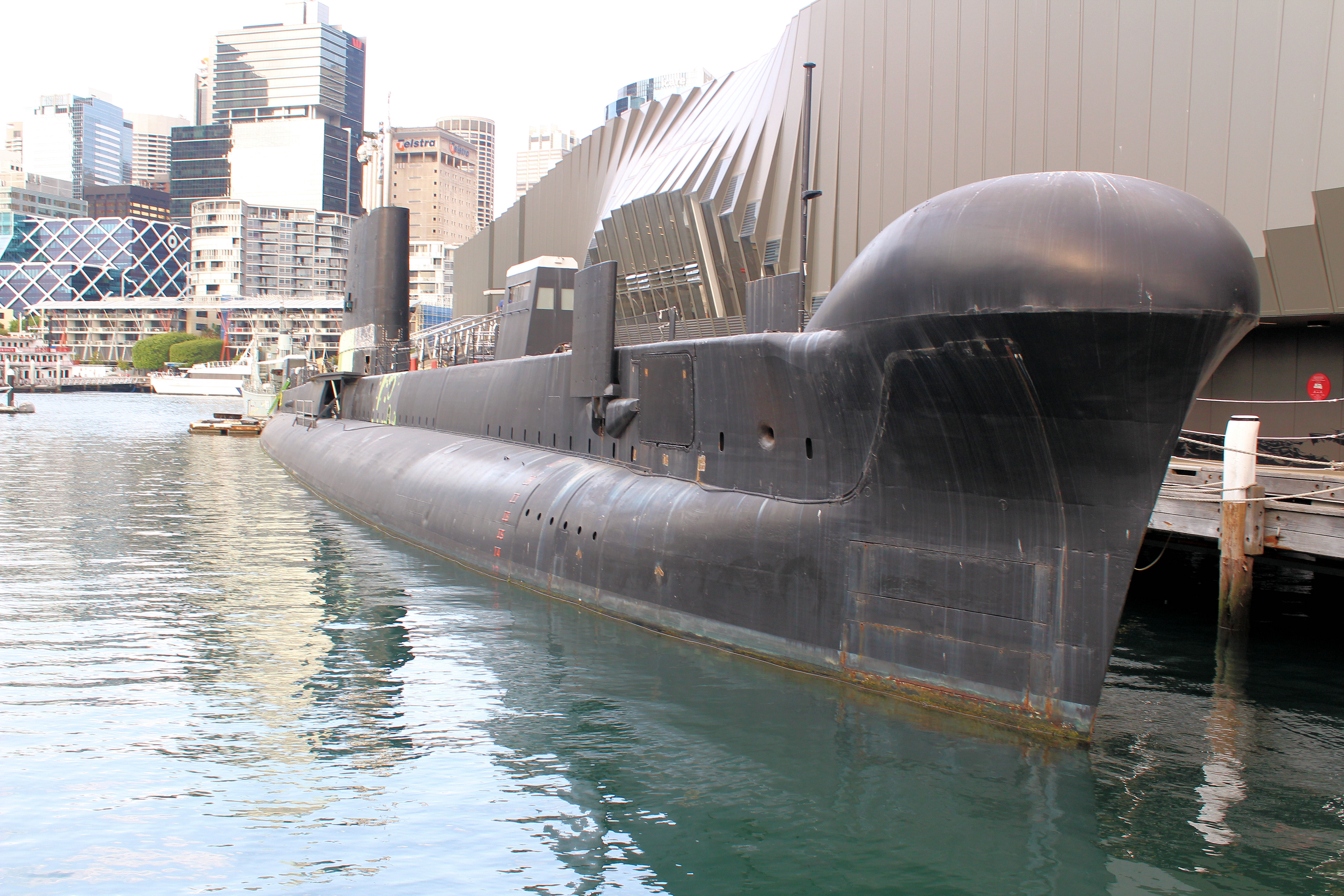 HMAS Onslow Warship Submarine