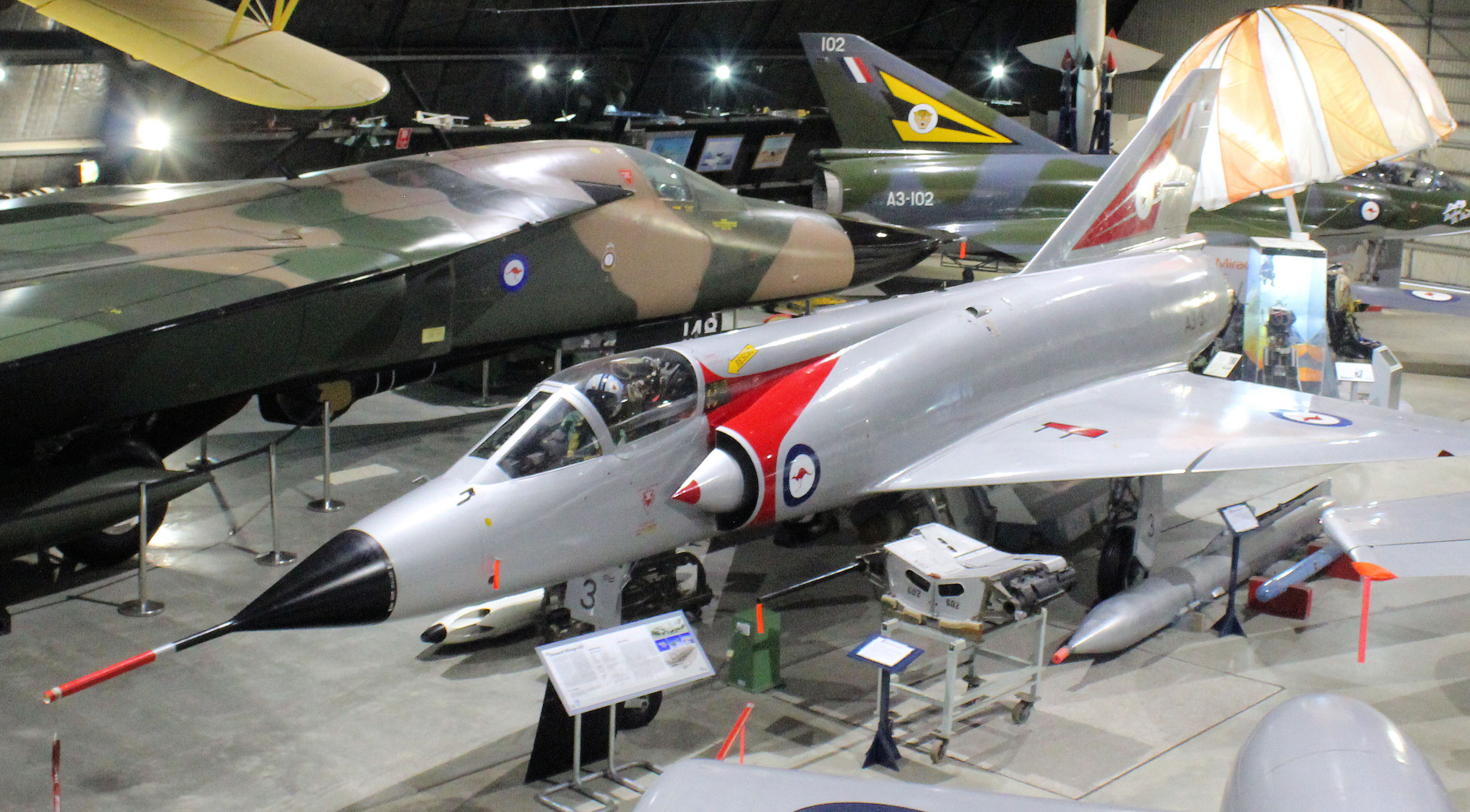 RAAF Mirage III A3-3 Fighter World Williamtown NSW