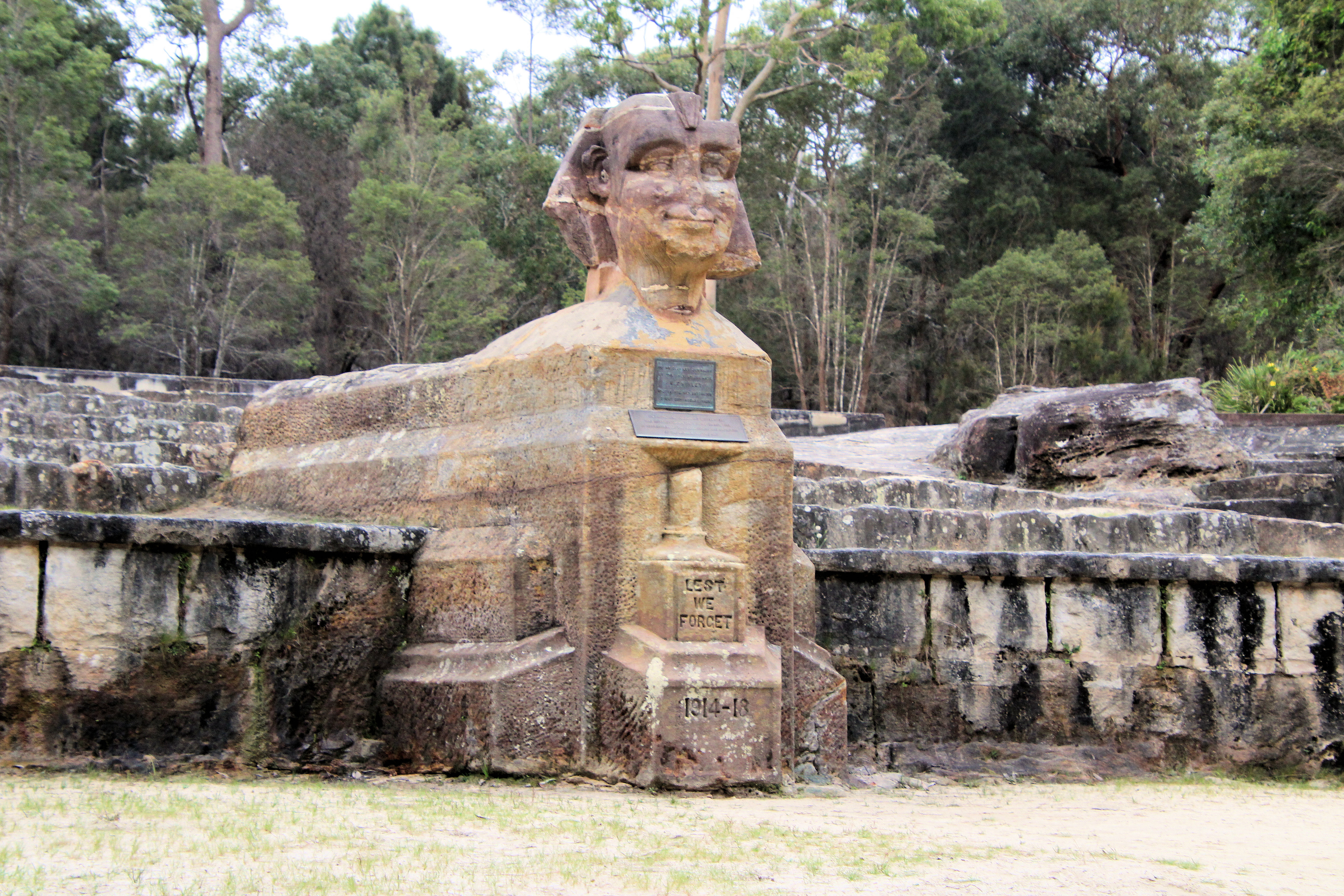 Sphinx Memorial Ku-ring-gai Chase National Park