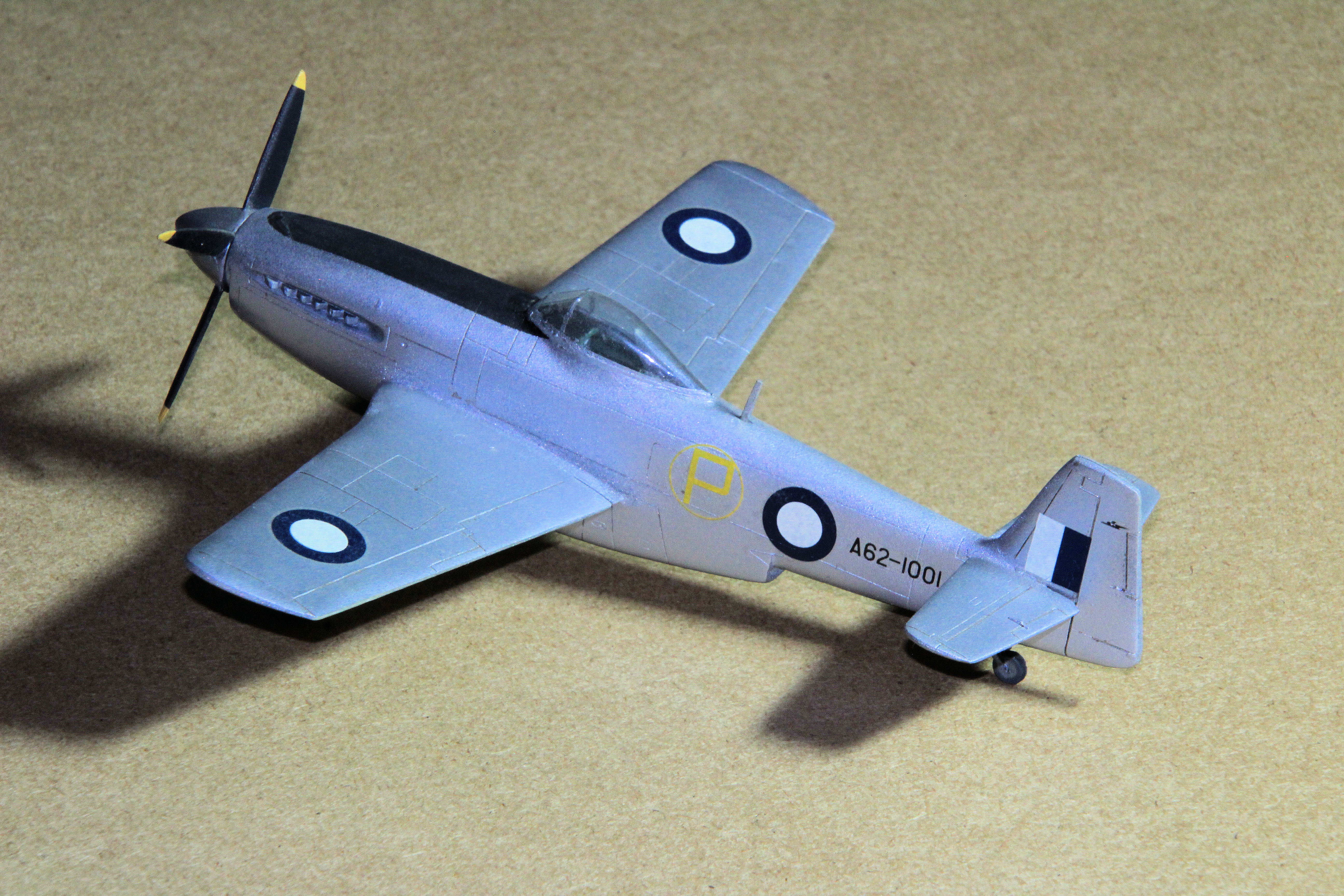 CAC CA-15 Australian Fighter Prototype 1:72 Scale Model By CMK