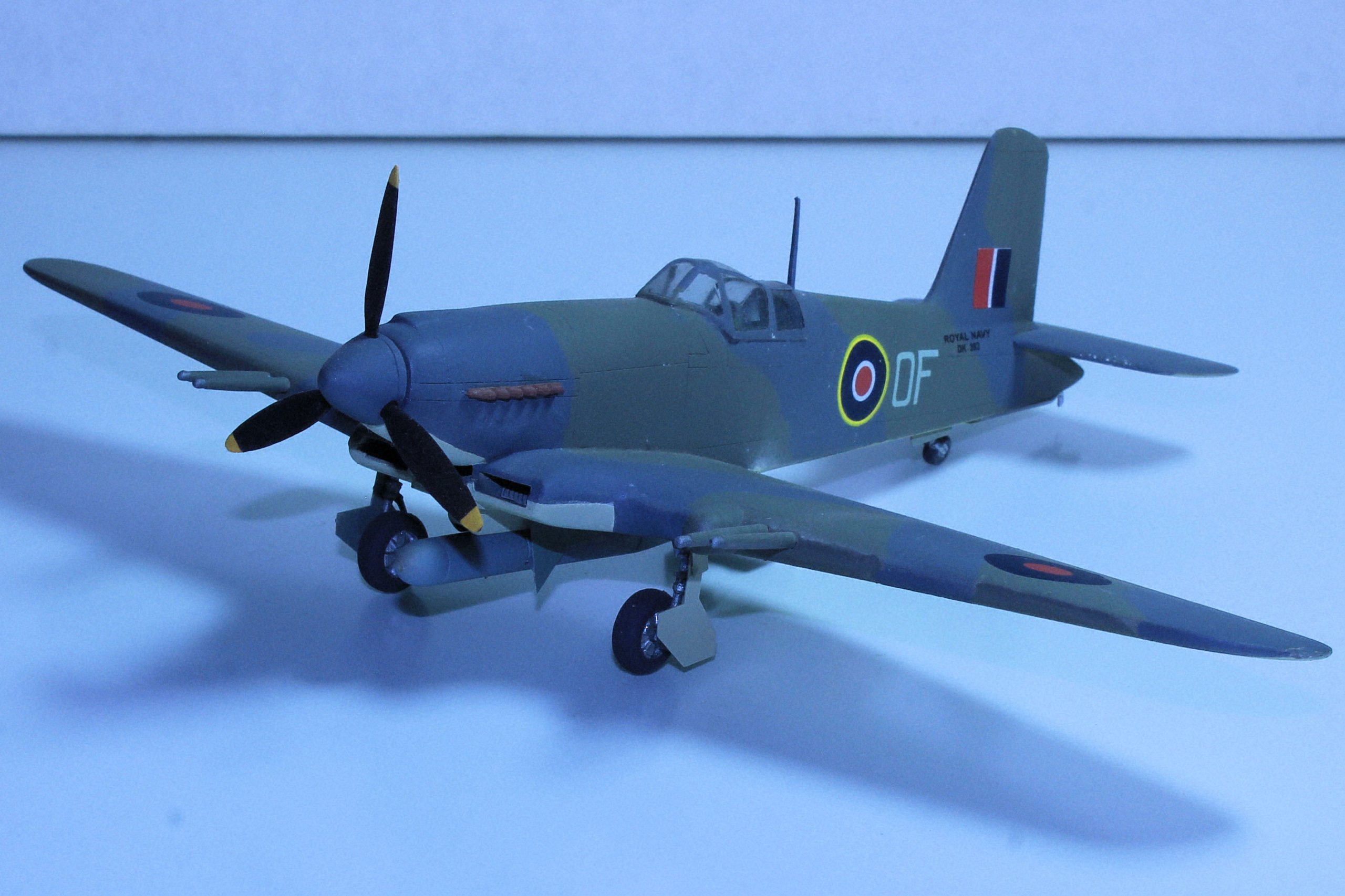 Blackburn Firebrand TF Mk.2 708 NAS DK382 By Valom 1/72 Scale Model