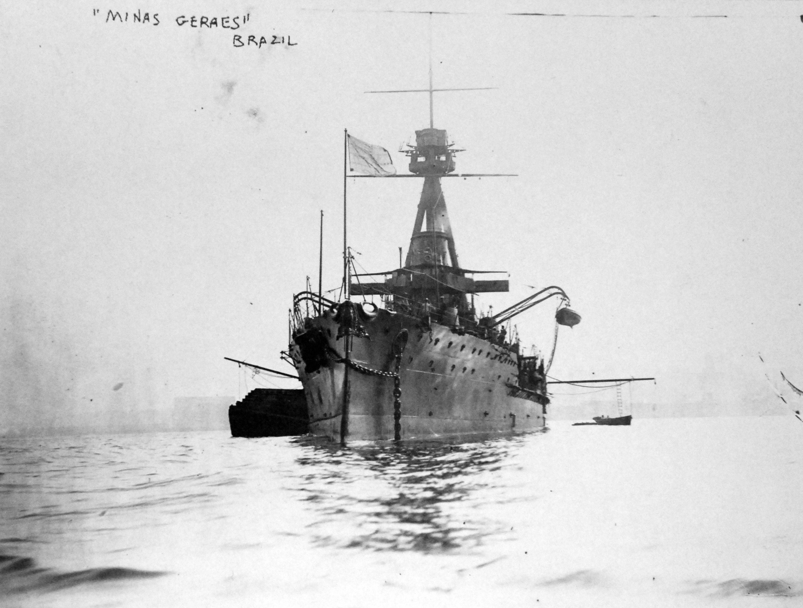 Brazilian Battleship Minas Geraes Destination's Journey