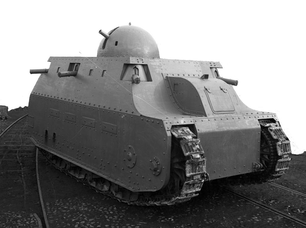 Fiat 2000 Prototype Source: Museo Storico Italiano della Guerra di Roverto