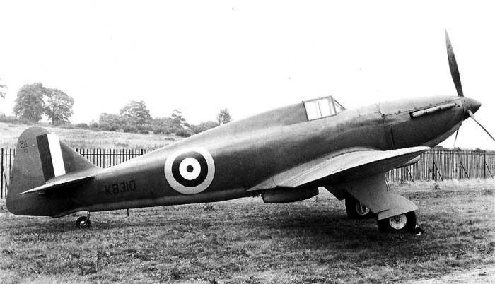 K8310, one of the Defiant prototypes. Modified as a mockup to show what a turretless version might look like