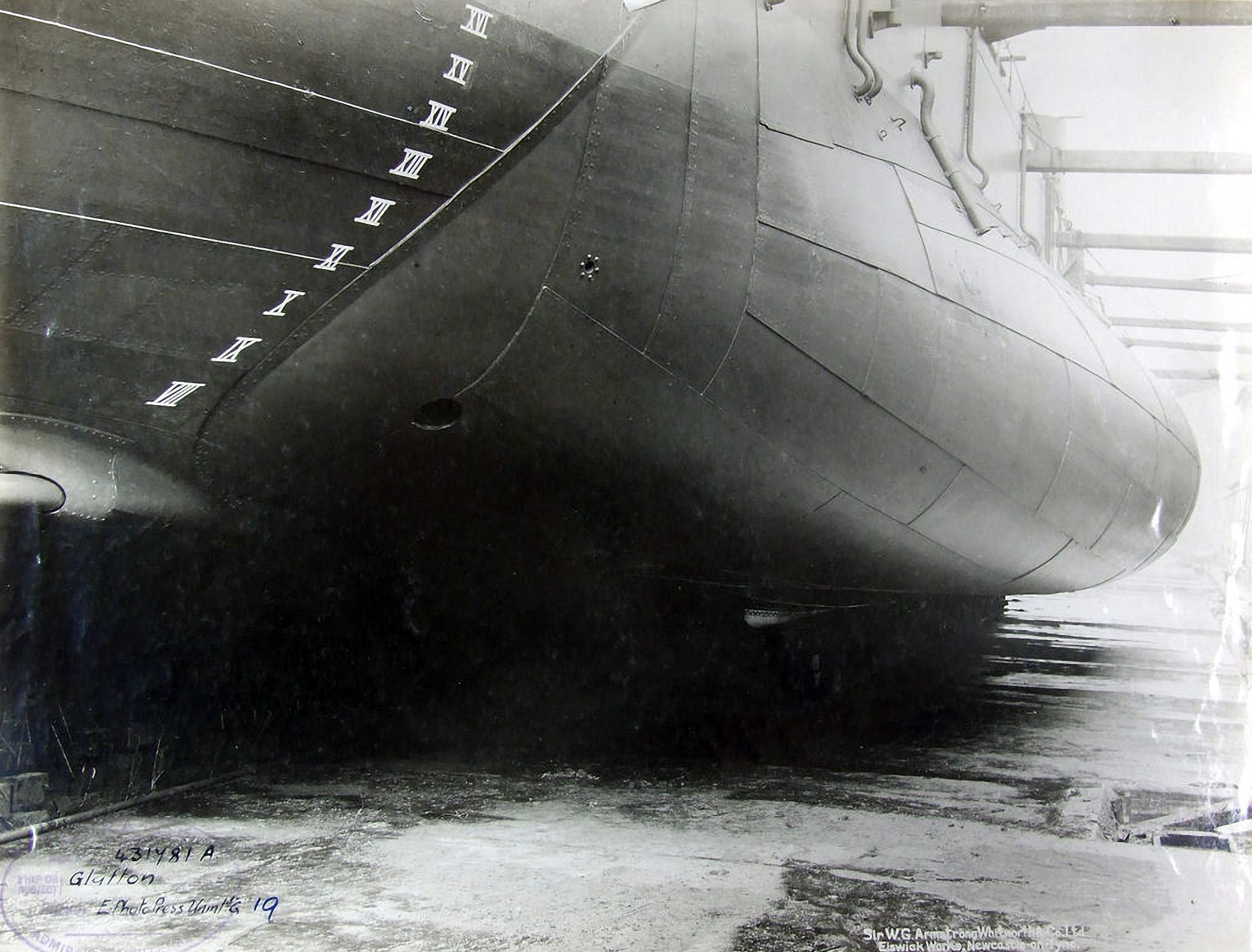 HMS Glatton 1914 Destination's Journey