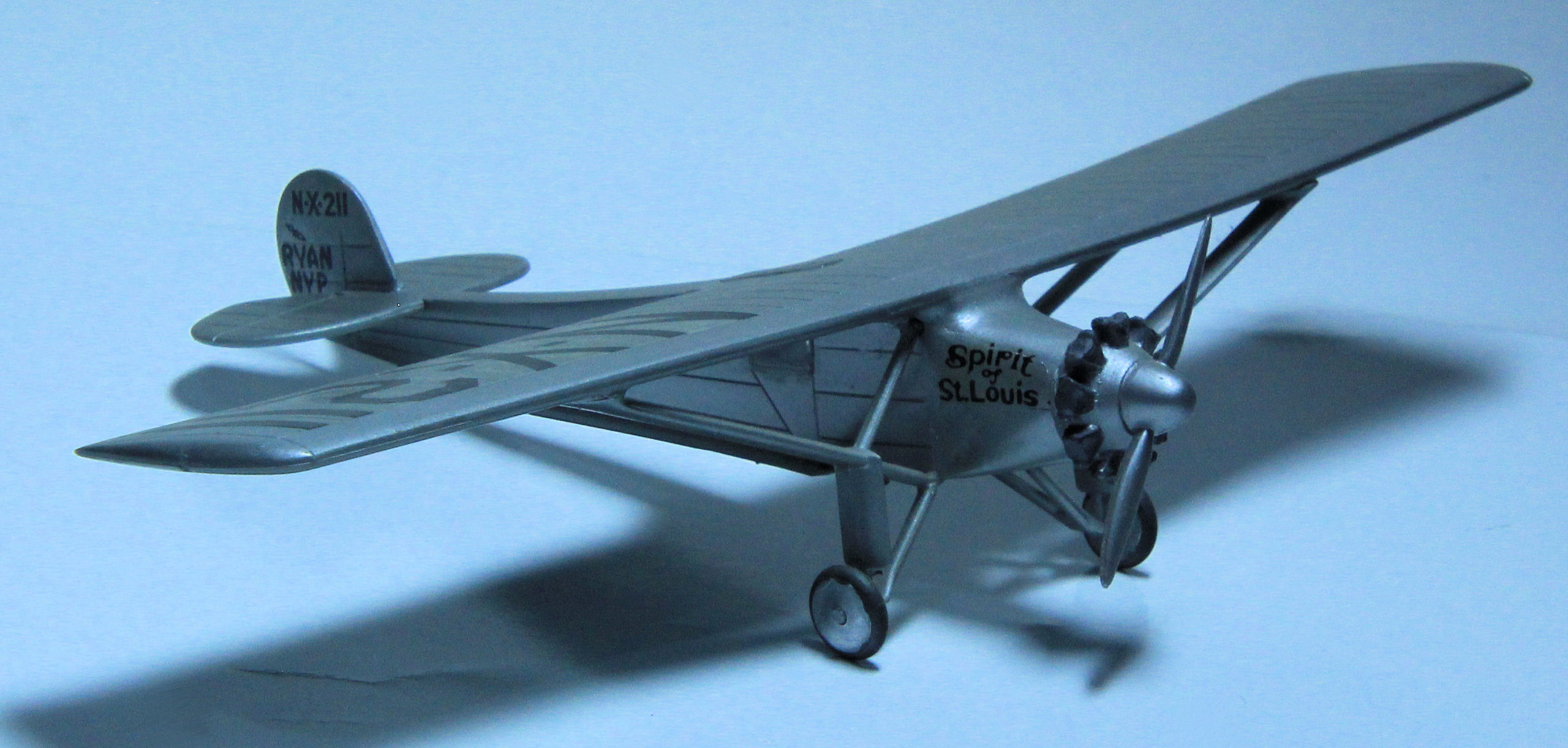 Spirit of St. Louis (formally the Ryan NYP) registration: N-X-211 by Testors