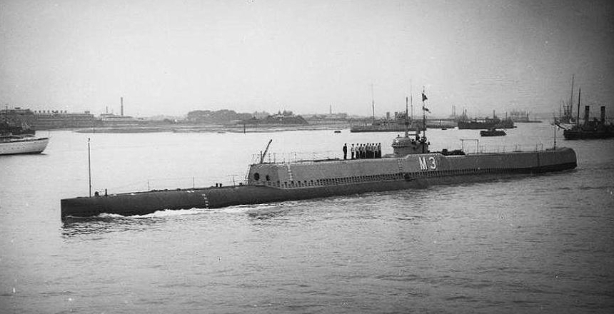 HMS M3 After Conversion For Mine Laying