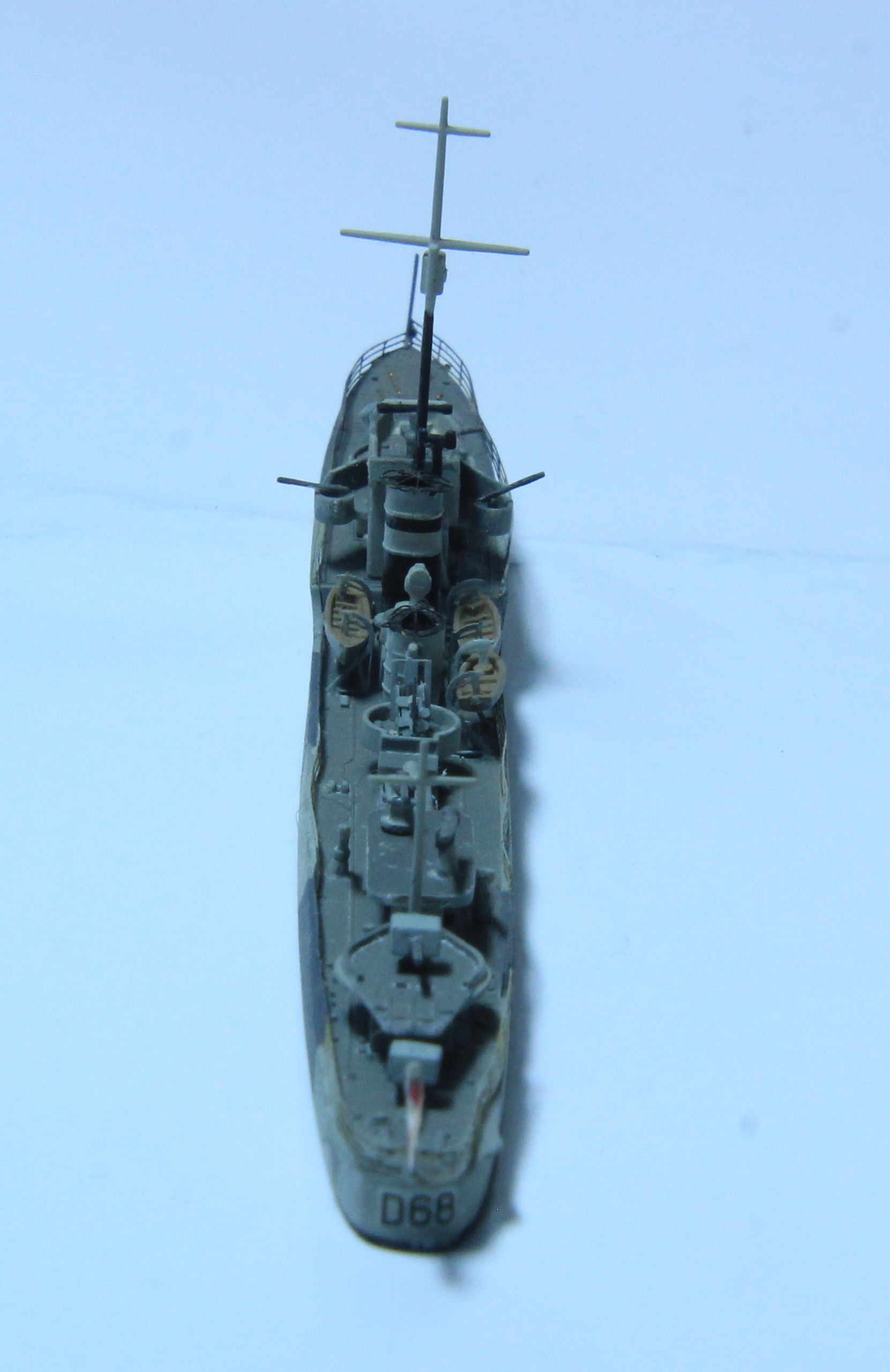 Hmas Vampire Model Kit HMAS Vampire D68 Scale Models - Destination's Journey