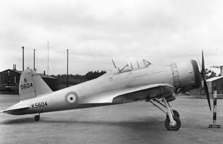Gloster F.5 / 34 K5604