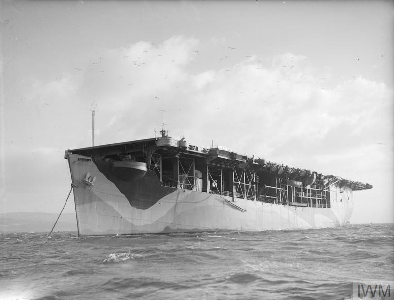 HMS Archer (D78) anchored at Greenock, Scotland on 18 February 1943