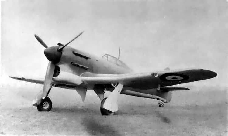 Second Prototype Hawker Tornado P5224