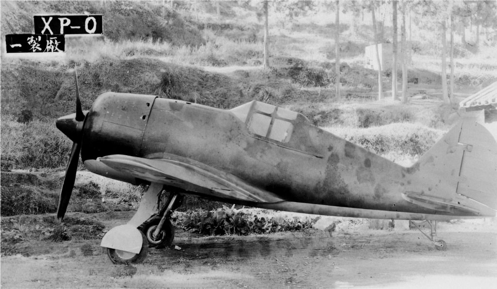 Chu XP-0 Second Prototype with reduced rear fuselage, modified engine cowls and landing gear covers