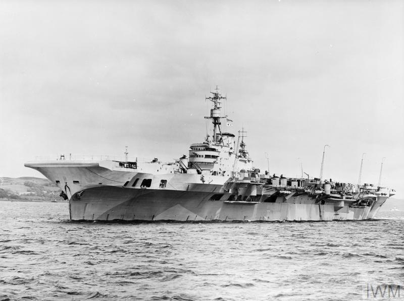 HMS Implacable August 1944