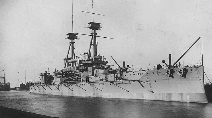 HMS Vanguard 1909