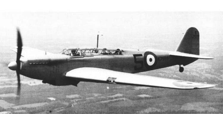 Fairey P.4/34 Light Bomber K7555
