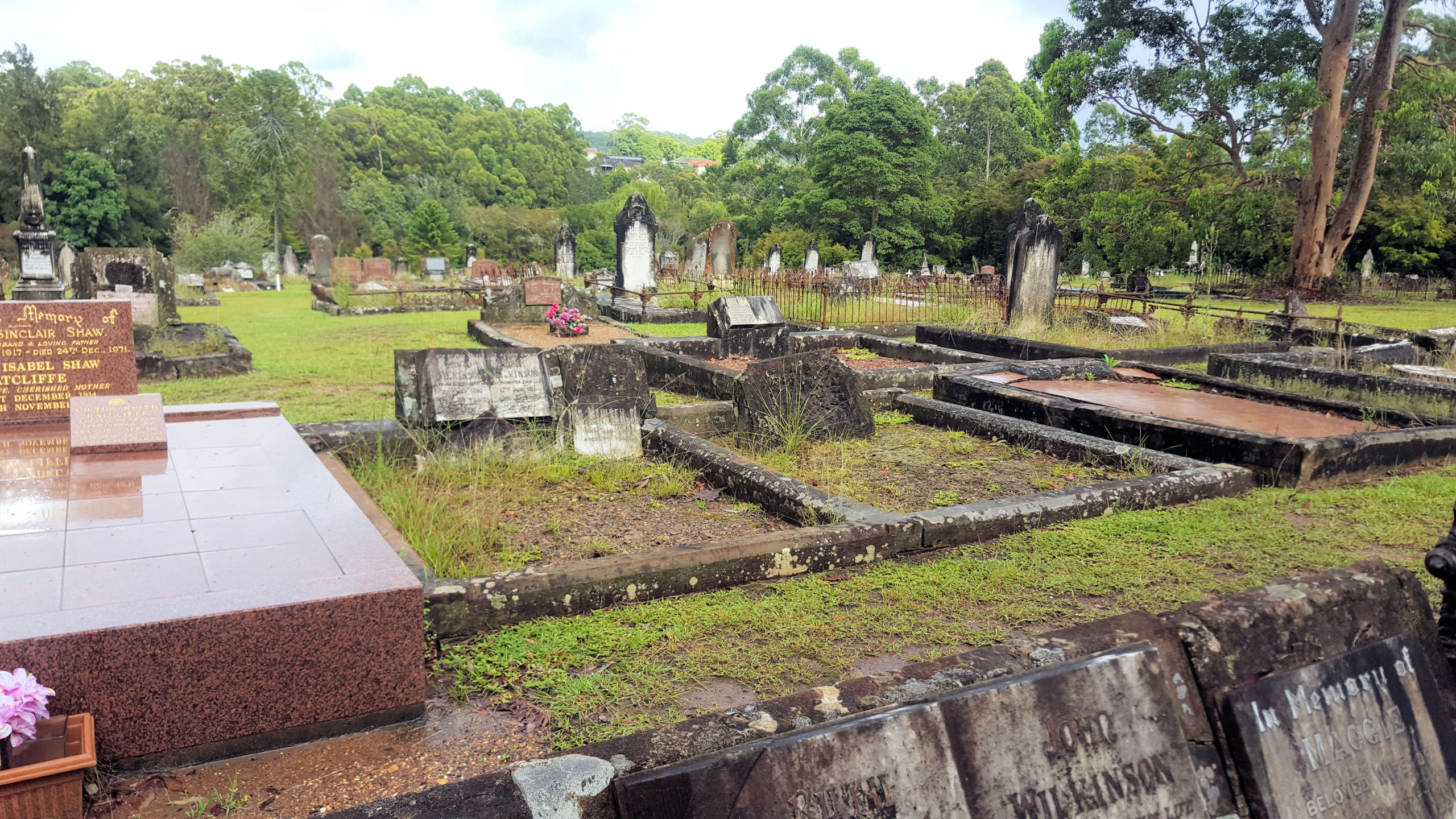 Minmi Cemetery in Western Newcastle