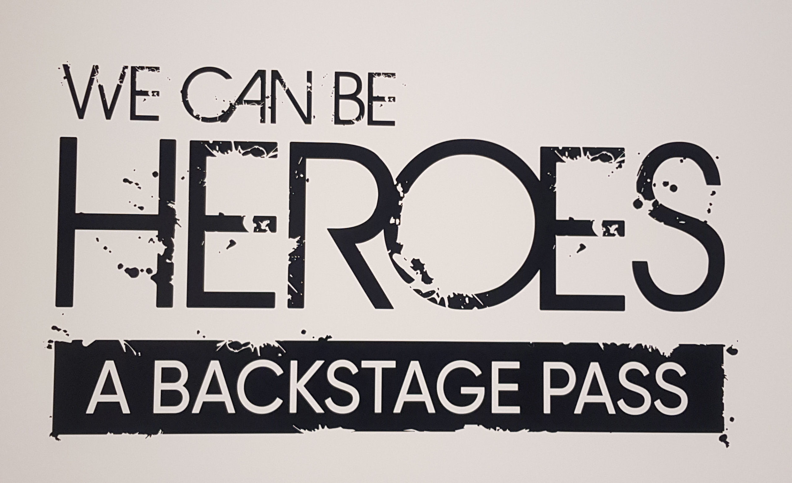 We Can Be Heroes Newcastle Art Gallery