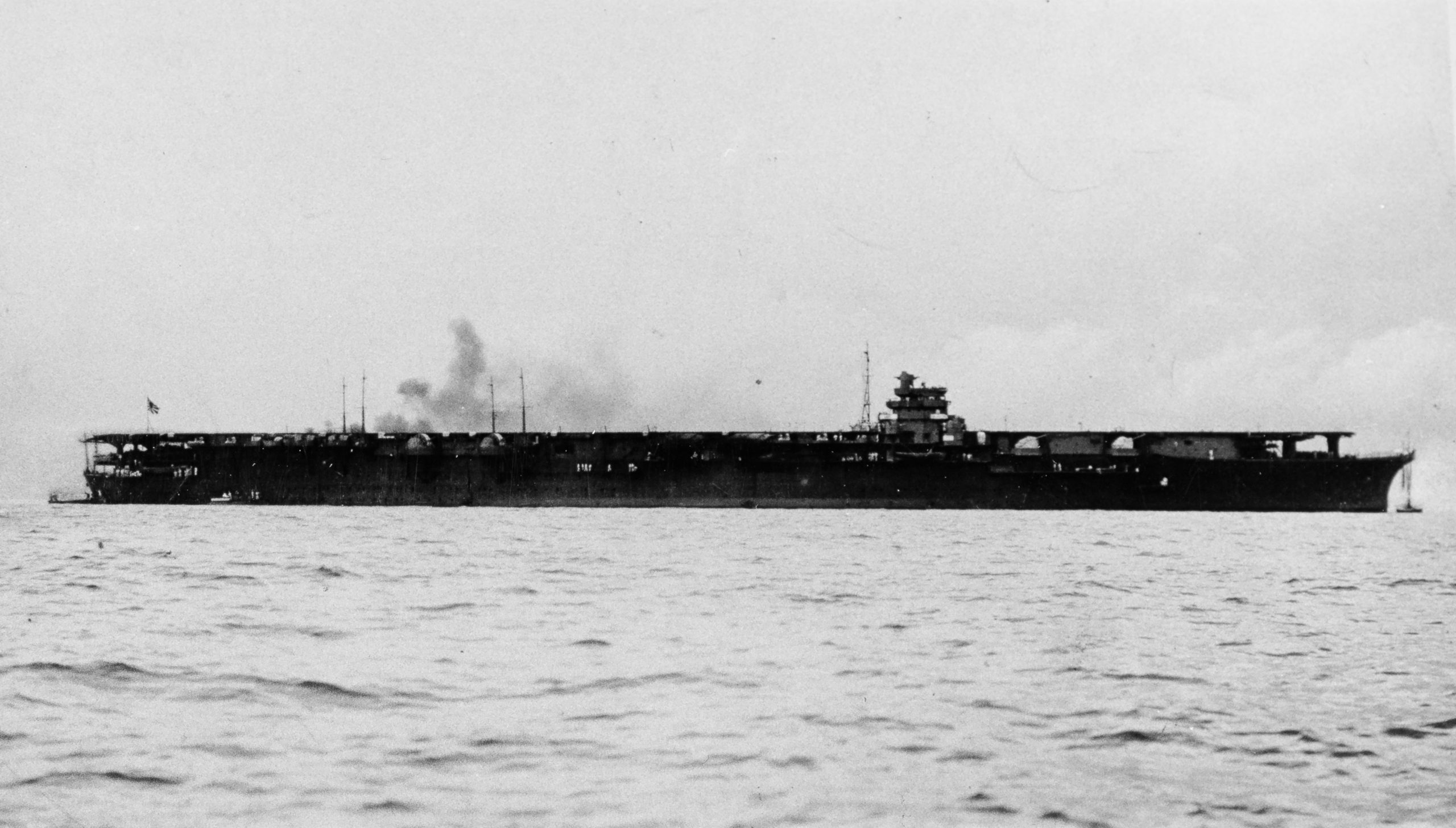Shokaku Just After Her Launch