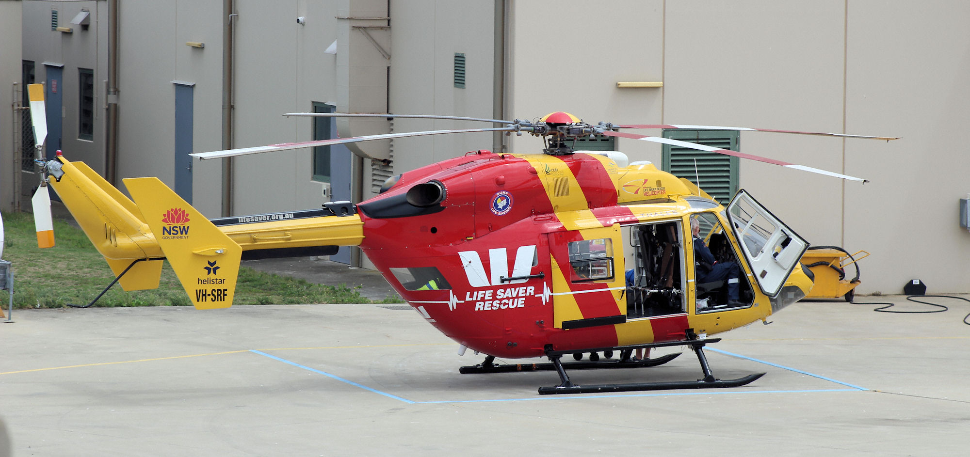 Eurocopter-Kawasaki BK 117C-1 VH-SRF Helistar Helicopters