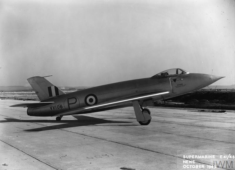 Supermarine Type 510 VV106 at Boscombe Down