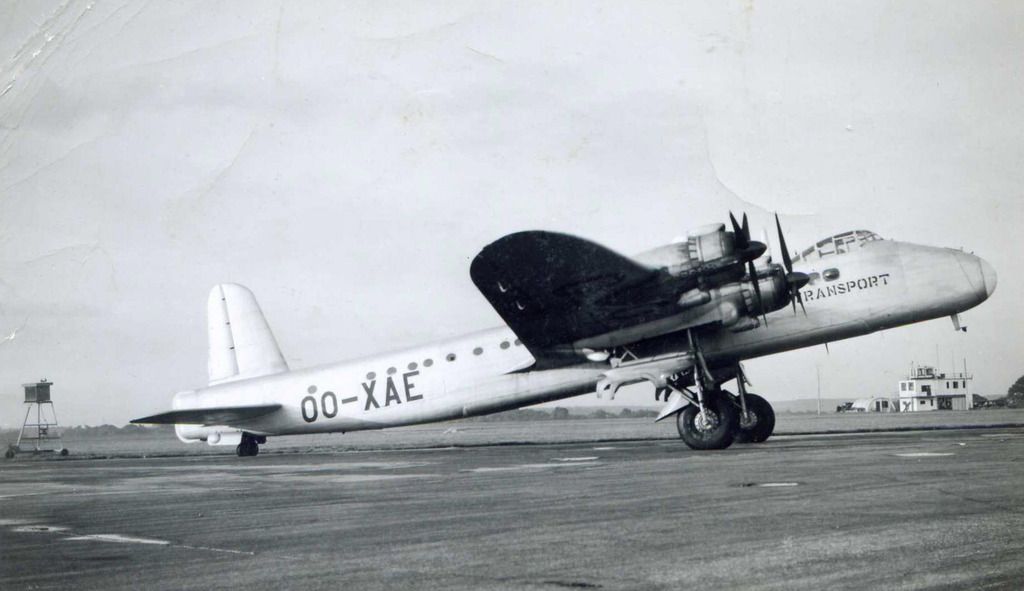 Short Stirling XAE Before Transfer to the Royal Egyptian Air Force and Being Converted Back to a Bomber