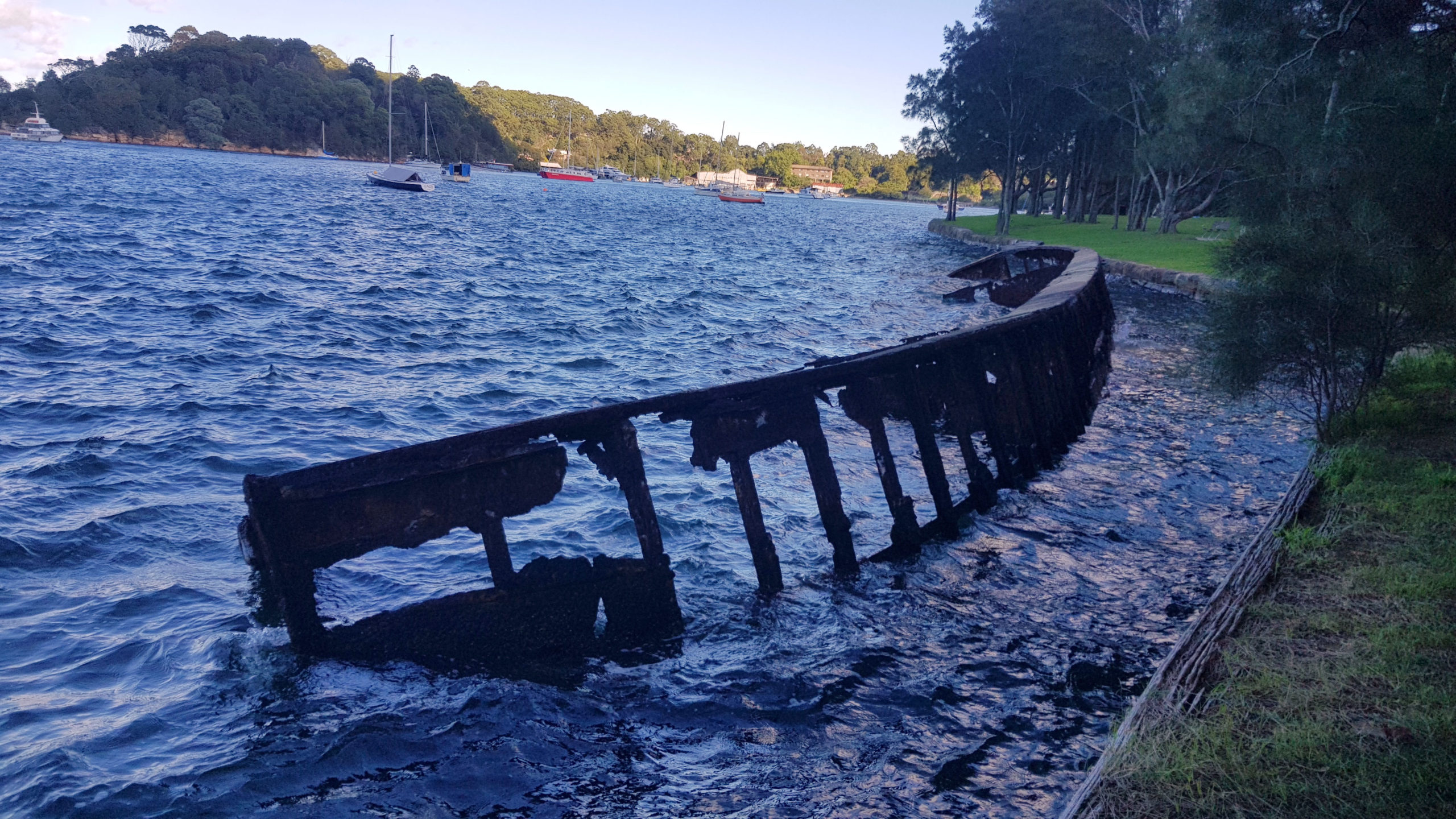 Sawmillers Reserve on Sydney Harbour