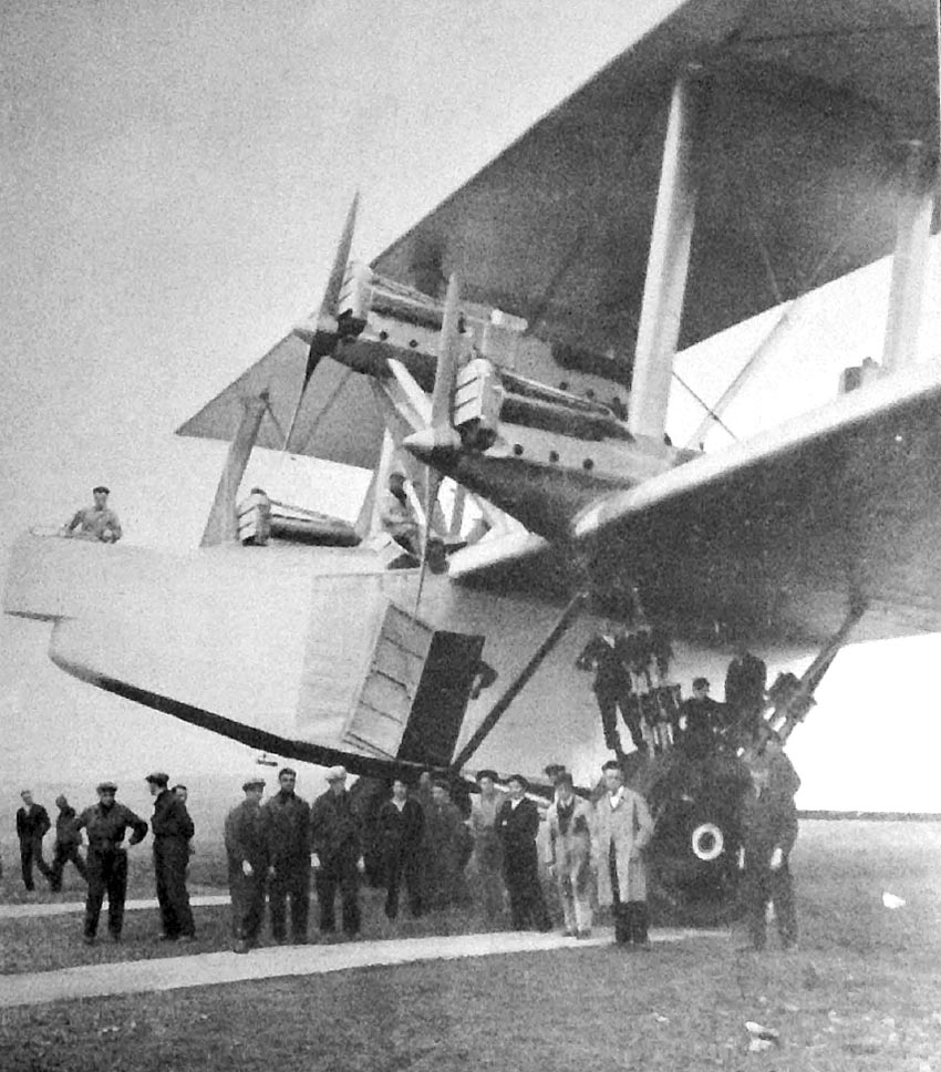 Caproni Ca.90 Italian Heavy Bomber - Destination's Journey