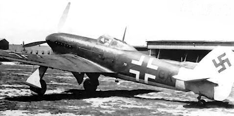 Captured Hawker Typhoon T9+GK