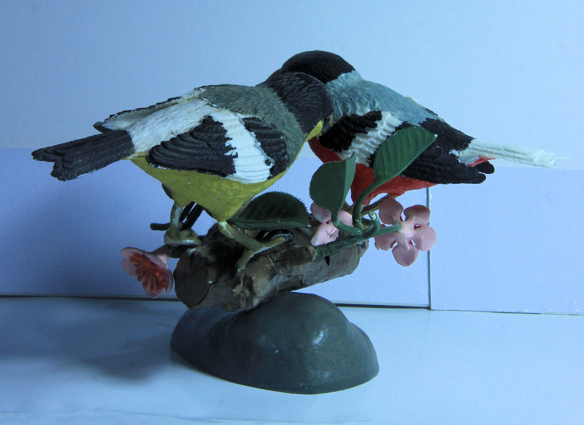 Bullfinch Bird Scale Model Figures Destination's Journey