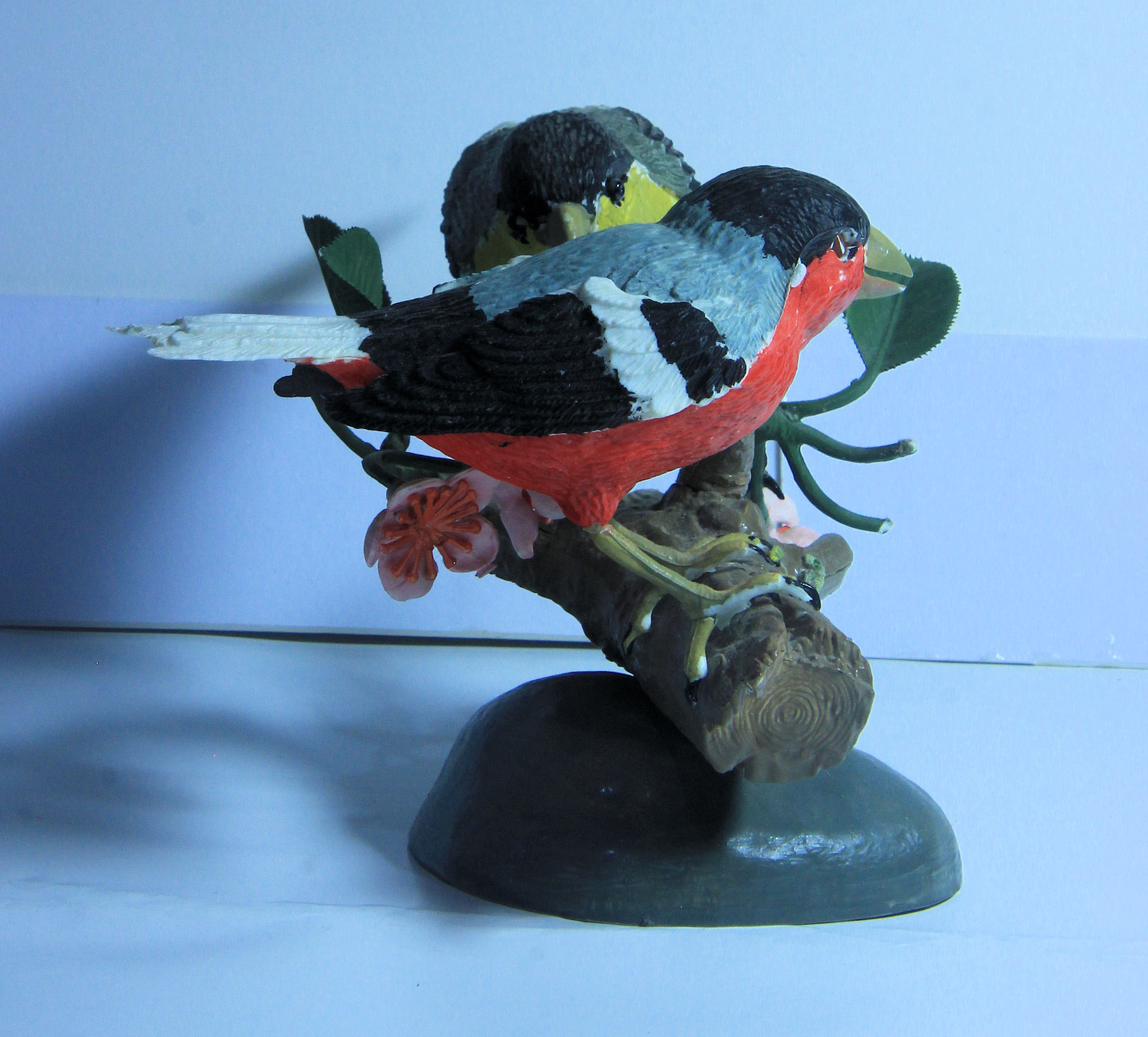 Bullfinch Bird Scale Model Figures Destination's Journey