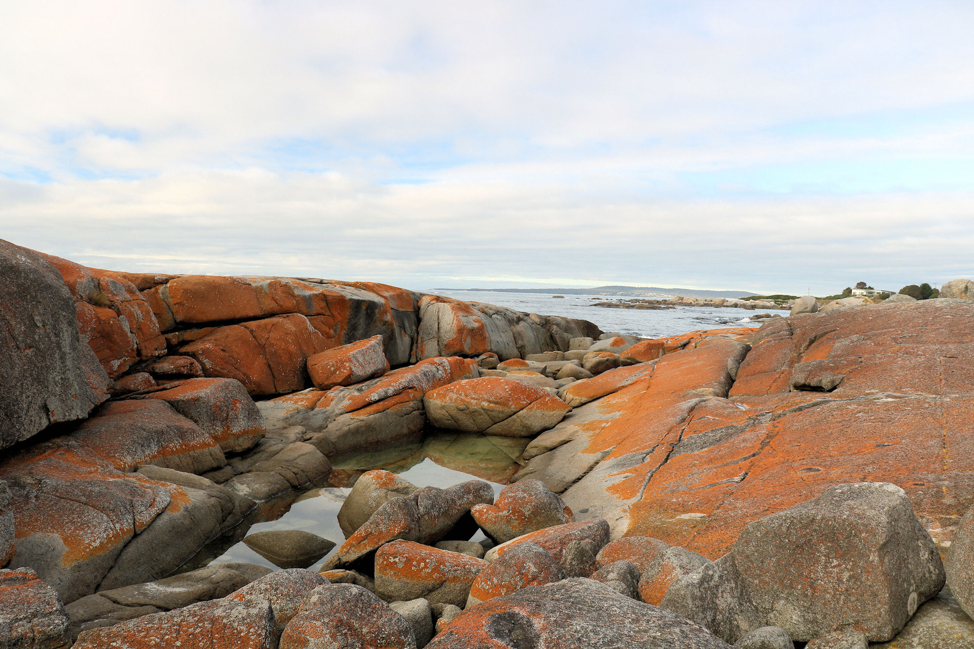 The Orange Rocks of the Bay of Fires - Destination's Journey