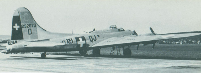 Boeing B-17G 232073 in Swiss Markings