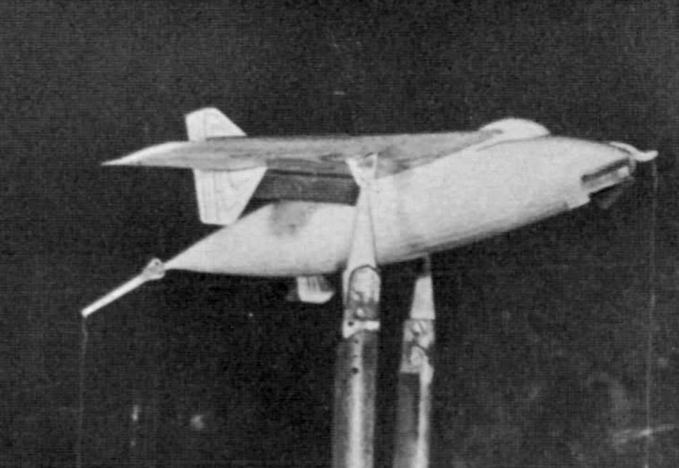 Junkers EF 128 Wind Tunnel Model