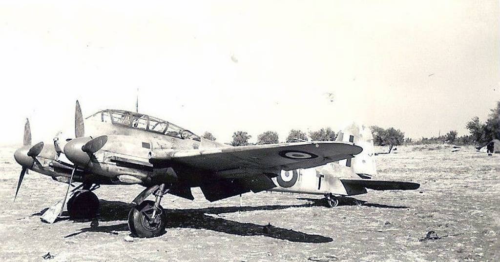 Messerschmitt Me 210 in RAF Markings