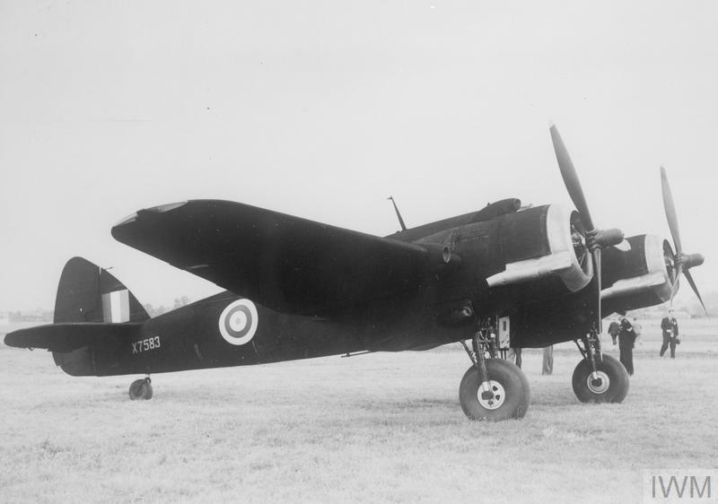Beaufighter IF X7583 on 1 August 1941