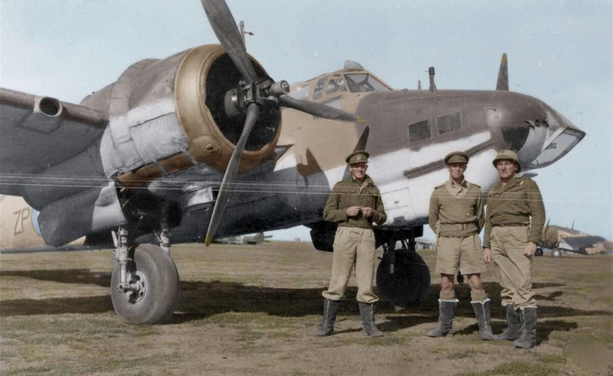 SAAF Bristol Blenheim Mk.V of No. 15 Squadron