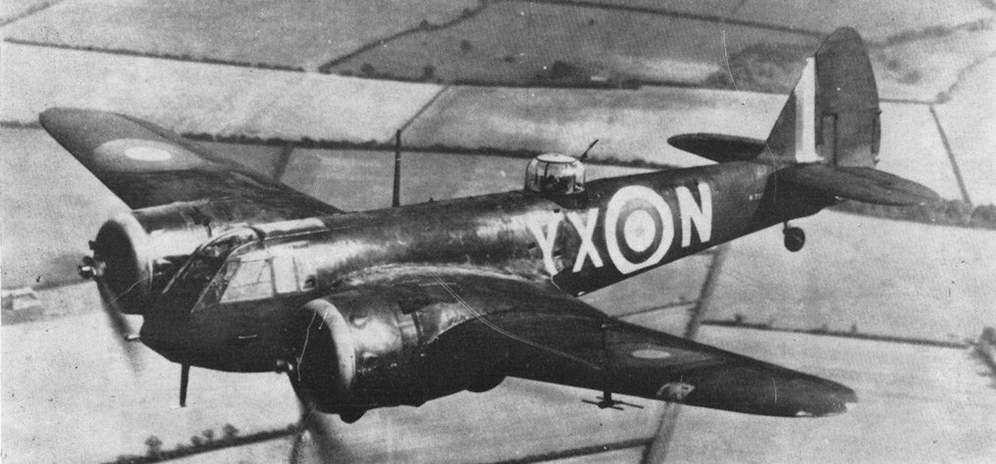 Bristol Blenheim Mk.IF YX-N of 54 OTU