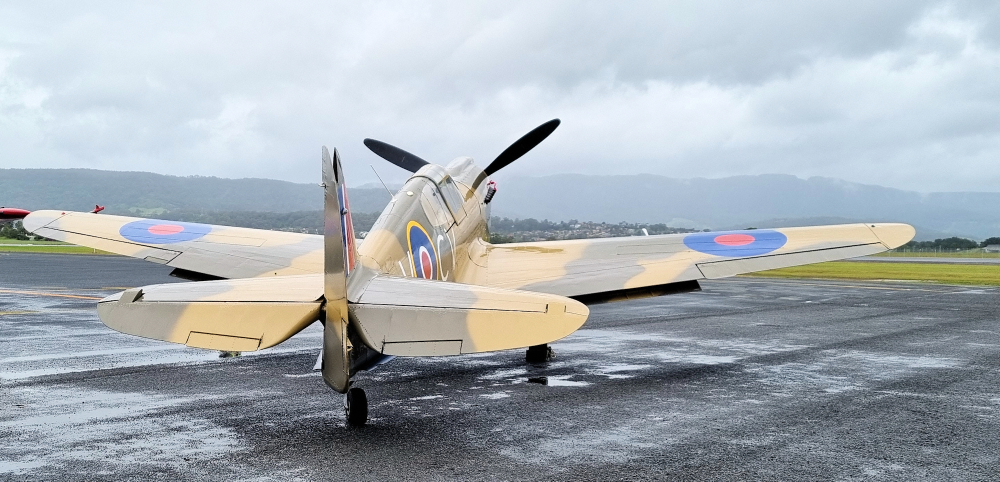 Curtiss P-40E Kittyhawk at Wings Over Illawarra 2021