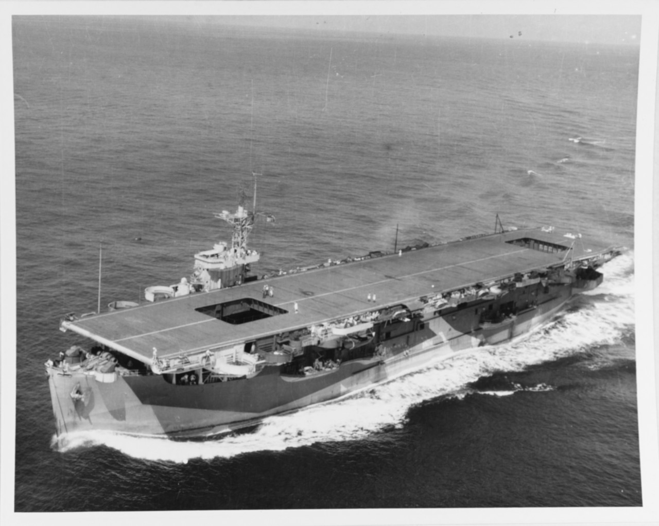 HMS Reaper 9 July 1944, photographed by ZP-24