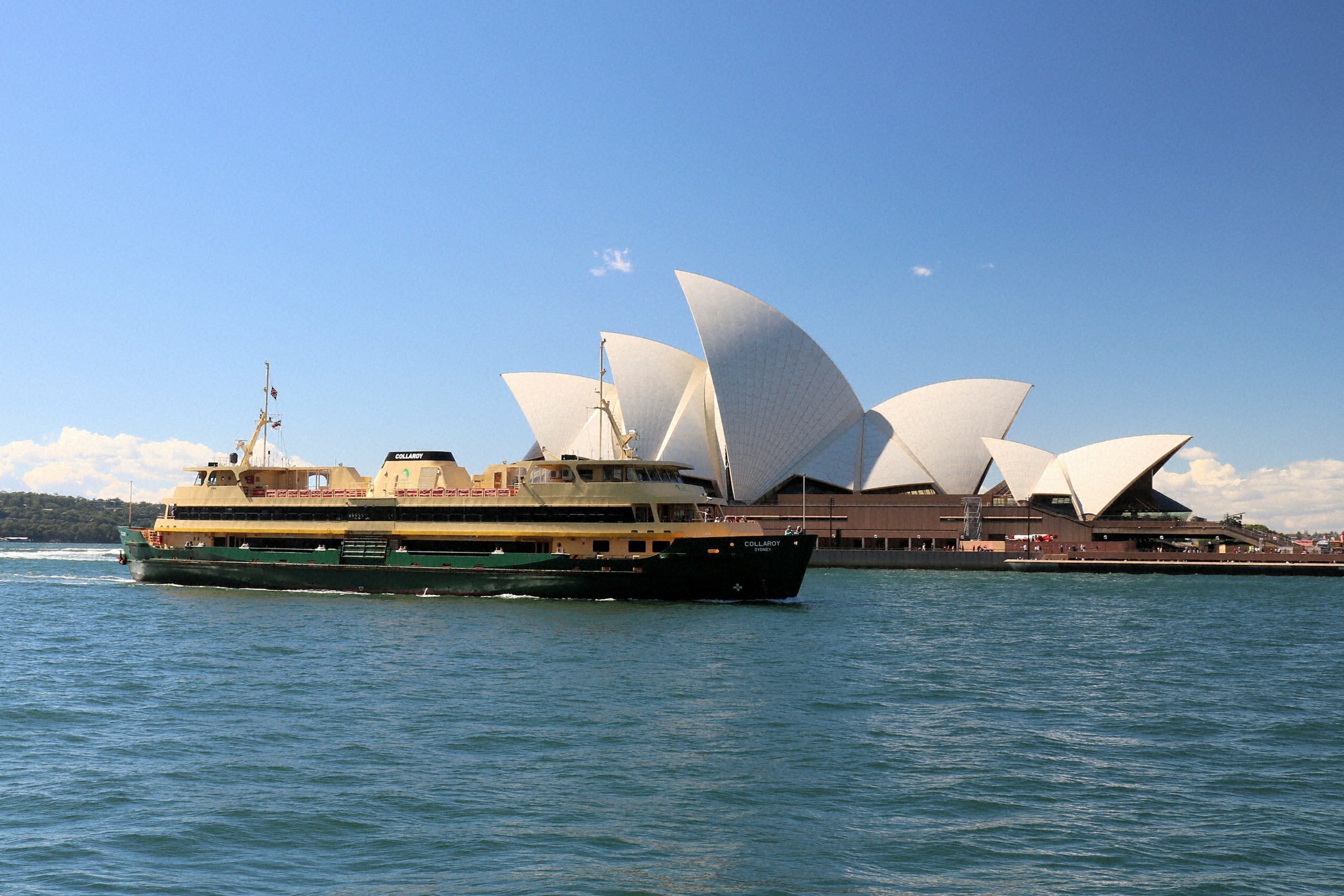 Sydney Ferry Collaroy in Front of the Opera House