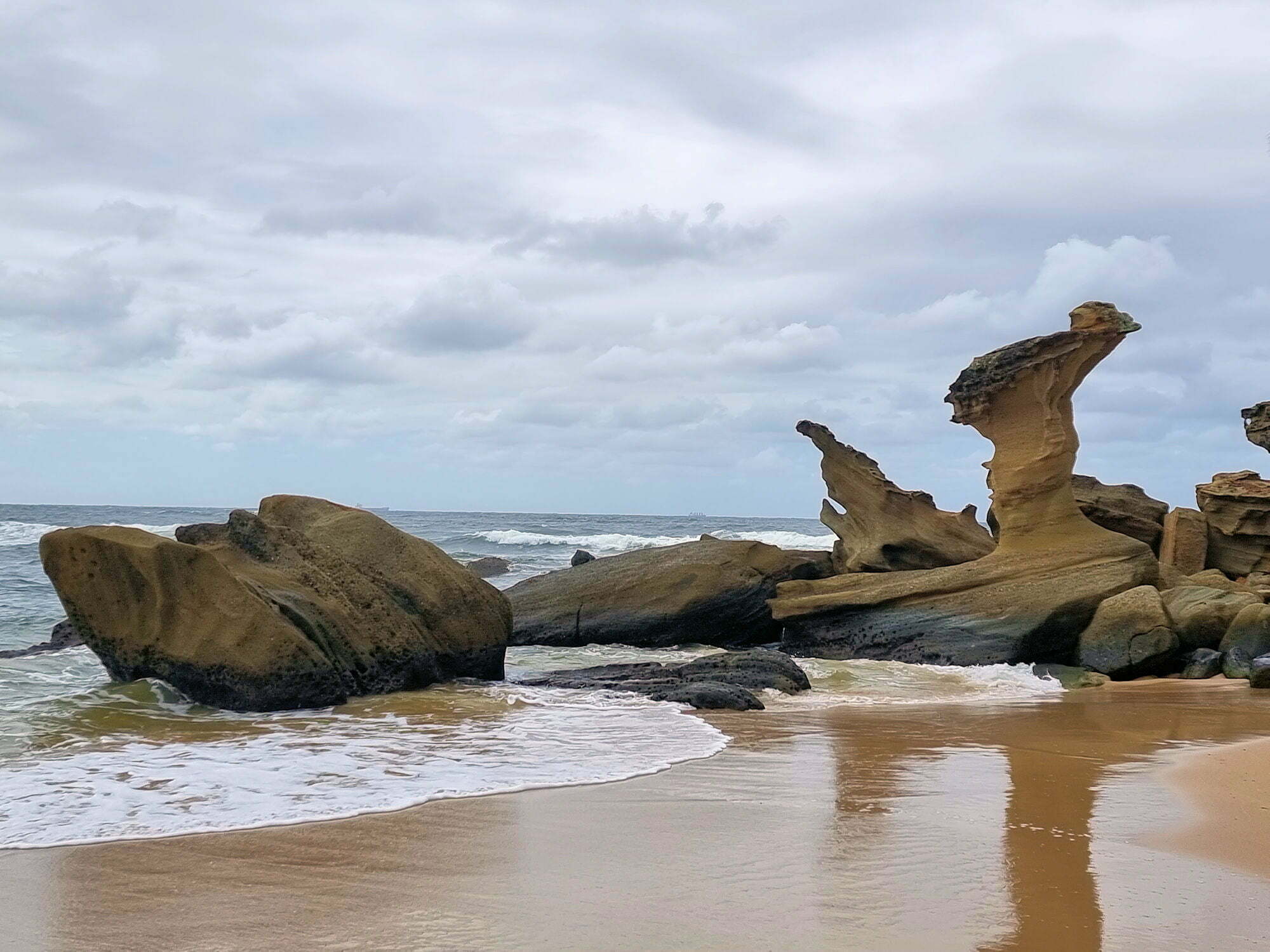 Hargraves Beach Rock Sculptures