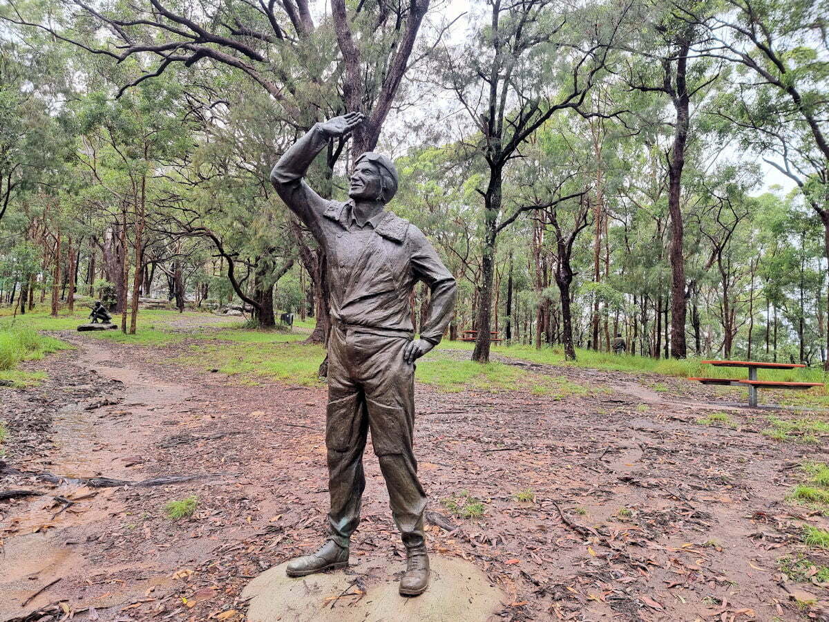 Rumbalara Reserve Statues