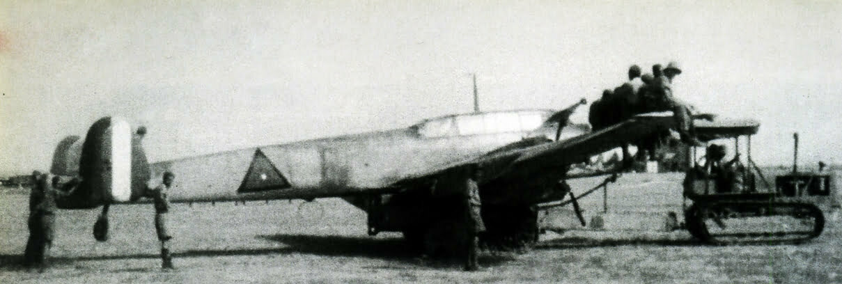 Messerschmitt Bf 110D-3 4./ZG 76 Mosul Iraq May 1941