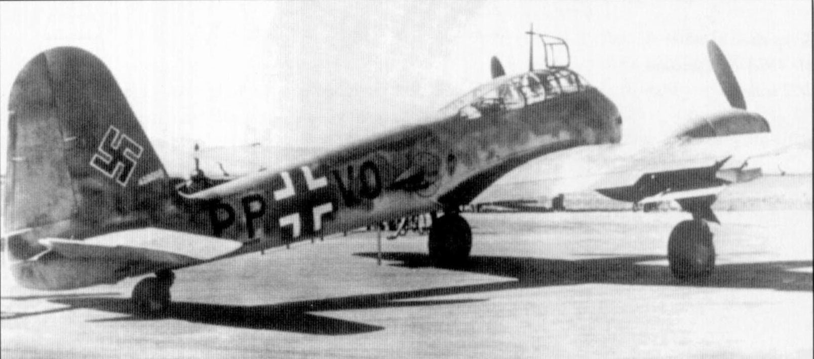 Messerschmitt Me 410 A1 PP+VO WNr 420098