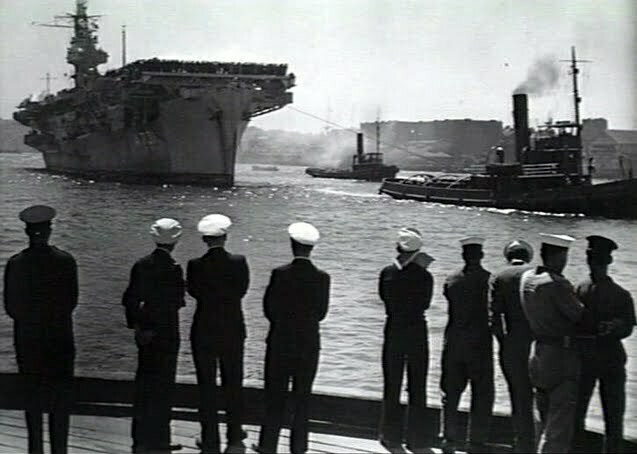 British Escort Carrier HMS Ruler - Destination's Journey