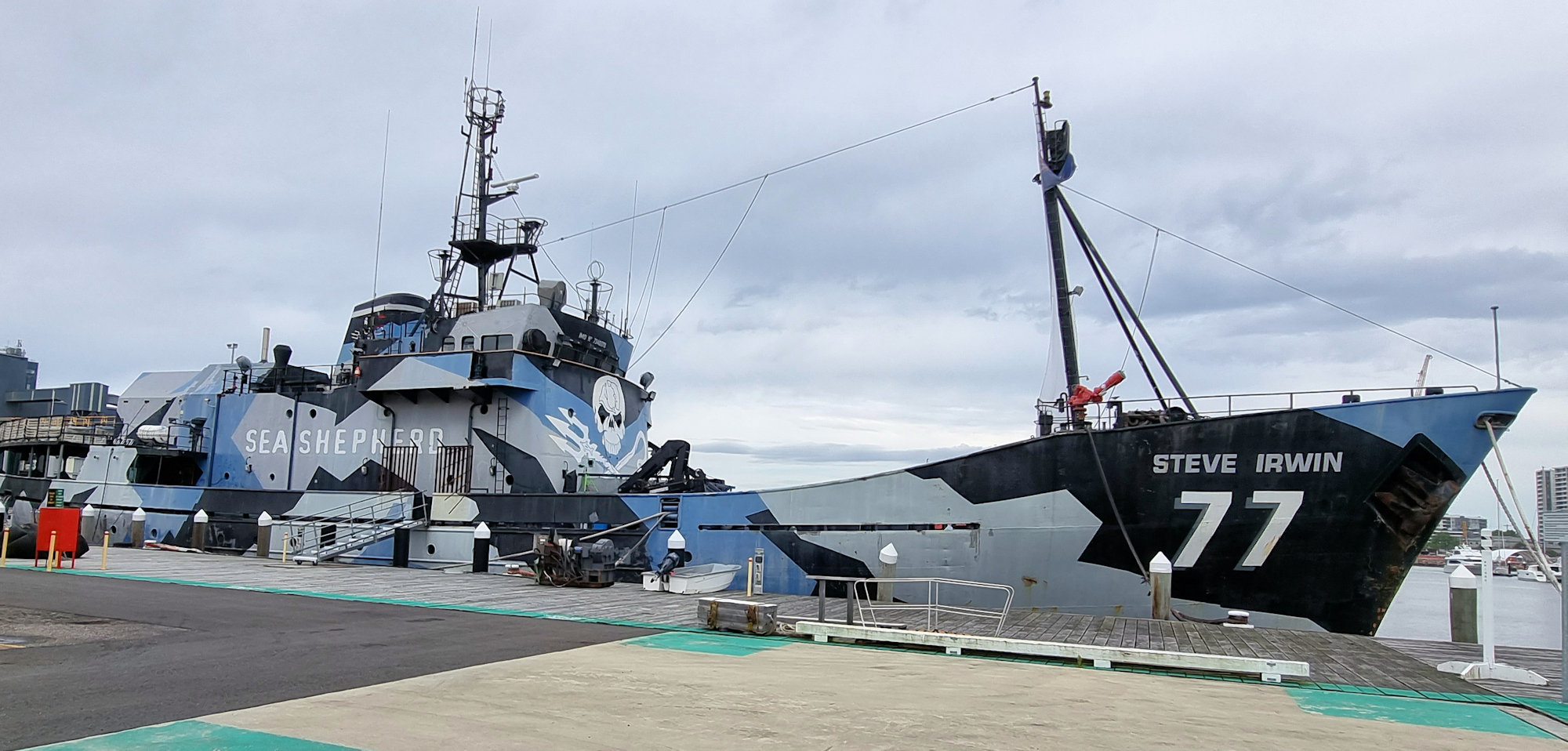 Sea Shepherd’s MV Steve Irwin