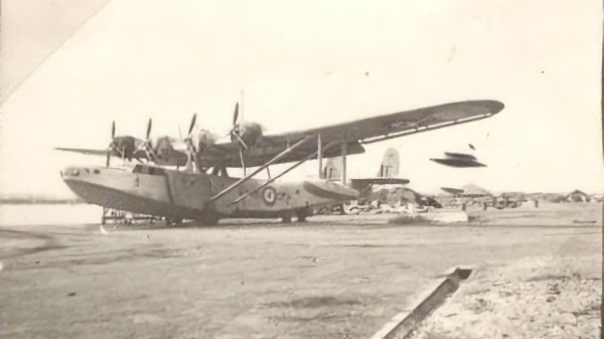 Kawanishi H6K2-L in British markings