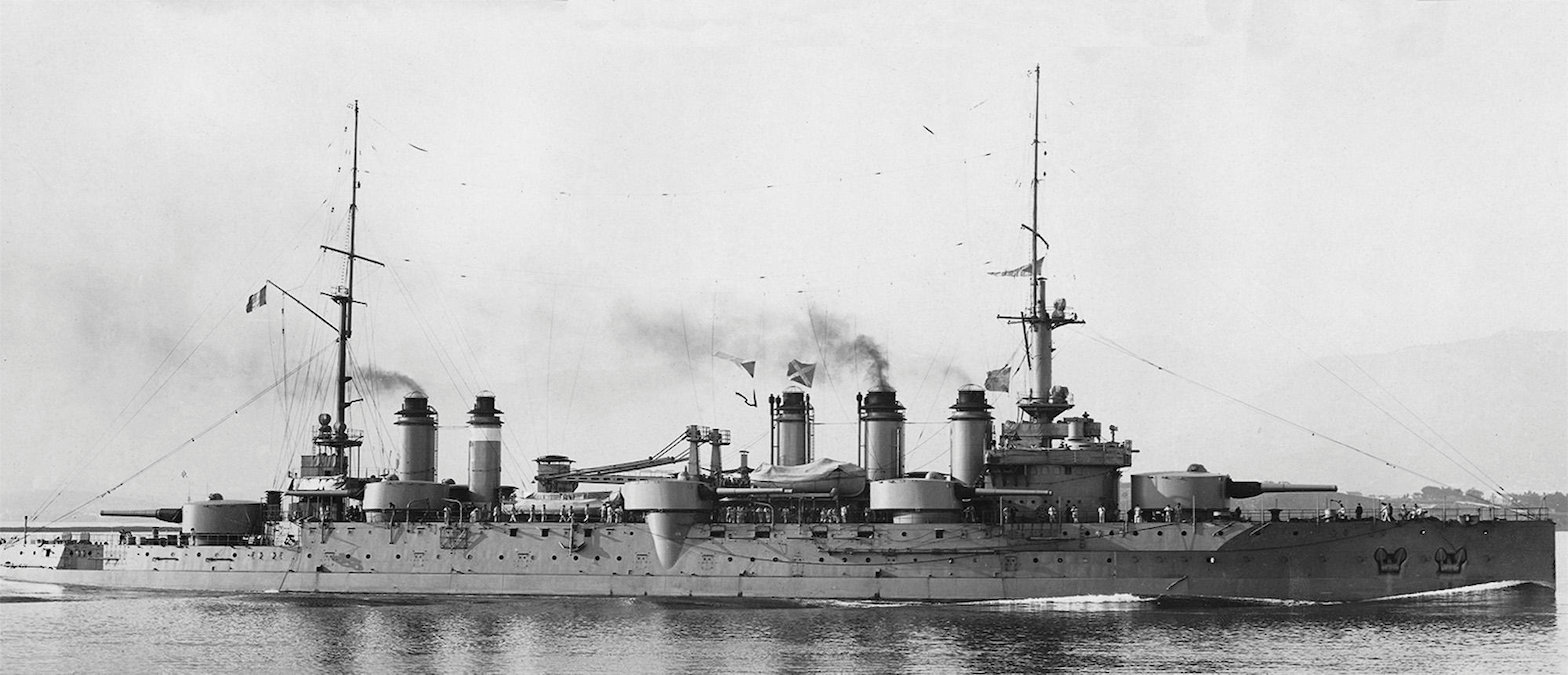 French Battleship Danton