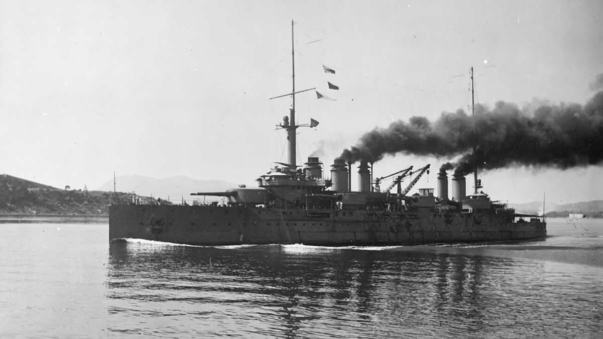 French Battleship Mirabeau