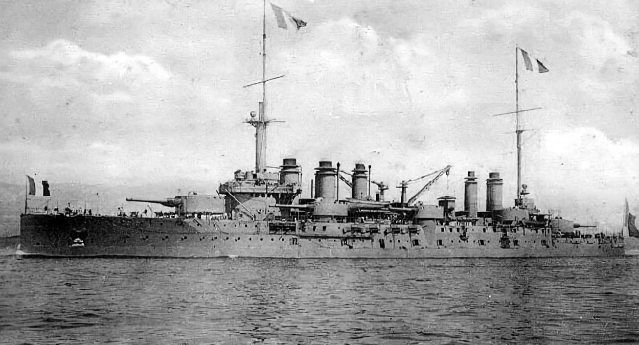 French Battleship Vergniaud